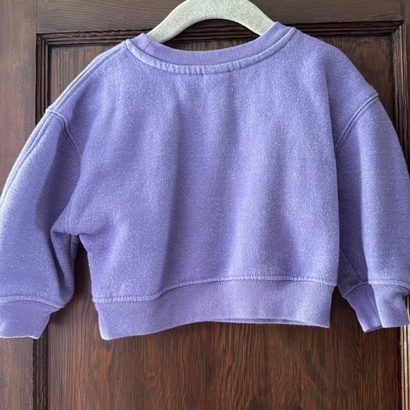 Disney 100 Purple Kids Sweater with Mickey and Friends - Picture 8 of 10